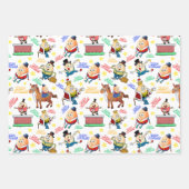 Humpty Dumpty Kindergeburtstag Party Geschenkpapier Set (Vorderseite)