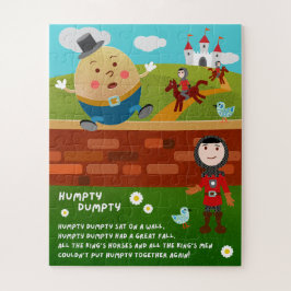 Humpty Dumpty Kinderreim-Puzzle Puzzle