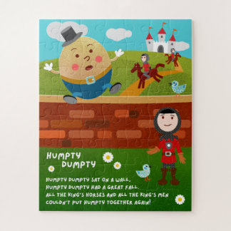 Humpty Dumpty Kinderreim-Puzzle Puzzle