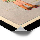 Humpty Dumpty Kinderzimmer Rhyme Poster (Ecke)