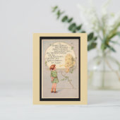 Humpty Dumpty Kinderzimmer Rhyme Postkarte (Stehend Vorderseite)