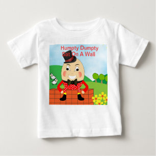 Humpty Dumpty Kinderzimmer Rhyme Theme Baby T-shirt