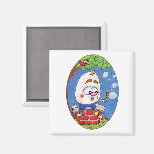 Humpty Dumpty-Magnet Magnet (Vorderseite/Rückseite)