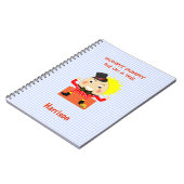 Humpty Dumpty Niedlich Kinderzimmer Rhyme Personal Notizblock (Linke Seite)