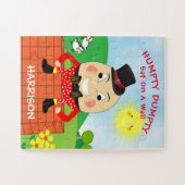 Humpty Dumpty Niedlich Personalisiert Kids Puzzle (Horizontal)
