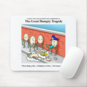Humpty Dumpty Police Investigation Funny Gifts Mousepad (Mit Mouse)