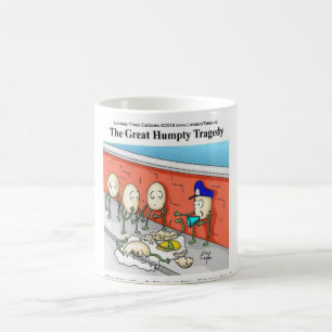 Humpty Dumpty Polizei-Ermittlung Lustige Geschenke Kaffeetasse