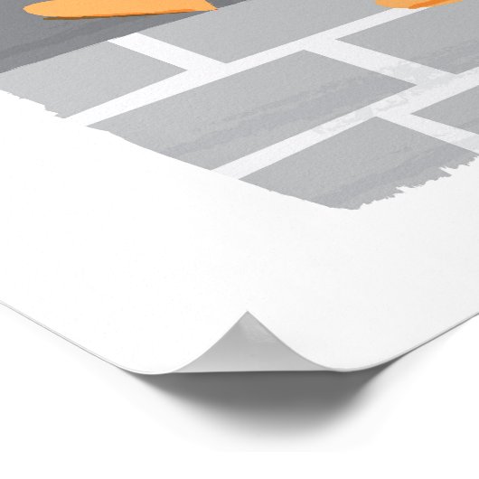 Humpty Dumpty Poster (Ecke)