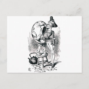 Humpty Dumpty Postkarte
