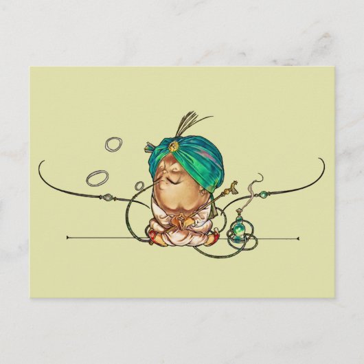 Humpty Dumpty Postkarte (Vorderseite)