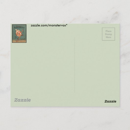 Humpty Dumpty Postkarte (Rückseite)