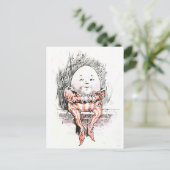 Humpty Dumpty Postkarte (Stehend Vorderseite)