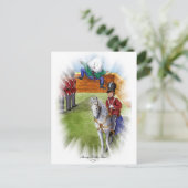 HUMPTY DUMPTY POSTKARTE (Stehend Vorderseite)