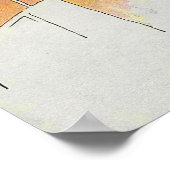 Humpty Dumpty saß an einer Wand Poster (Ecke)