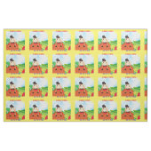 Humpty Dumpty saß auf einem Kinderzimmer-Rhyth-Des Stoff (Fat Quarter (45,7 x 55,9 cm))