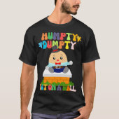 Humpty Dumpty saß auf einer Mauer für Kleinkinder T-Shirt (Vorderseite)