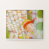 Humpty Dumpty Sat auf einer Mauer Puzzle (Horizontal)
