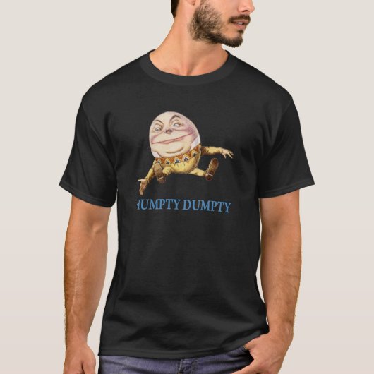 HUMPTY DUMPTY SAT AUF EINER WAND - KINDERZIMMER RH T-Shirt (Vorderseite)