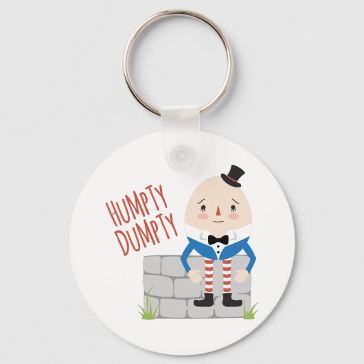 Humpty Dumpty Schlüsselanhänger (Vorderseite)