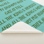 HUMPTY DUMPTY SHERPADECKE (3/4)