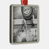Humpty Dumpty Silbernes Ornament (Rechts)