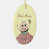 Humpty Dumpty (Türhanger) Keramikornament (Rechts)