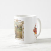 Humpty Dumpty und Alice Kaffeetasse (VorderseiteRechts)