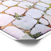 Humpty Dumpty Vintag Illustration Poster (Ecke)