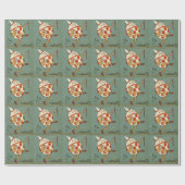 Humpty Dumpty, Vintages Gänse-Kinderzimmer Rhyme Geschenkpapier (Flach)