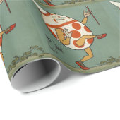 Humpty Dumpty, Vintages Gänse-Kinderzimmer Rhyme Geschenkpapier (Rolleneckpunkt)