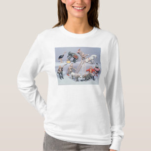 Humpty Dumpty Zirkusakrobaten und Menagerie T-Shirt