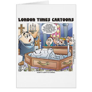 Humpty Dumptys Beerdigung Lustige Cartoon Geschenk
