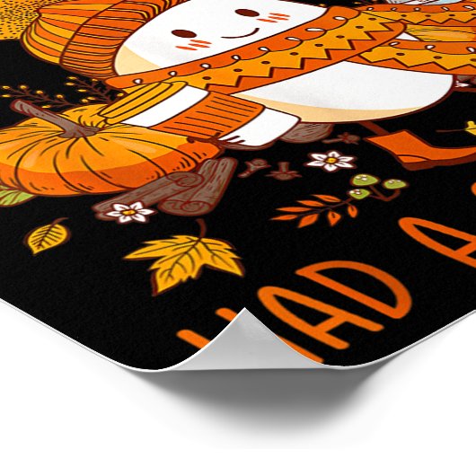 Humpty Funny Dumpty hatte einen großen Fall glückl Poster (Ecke)