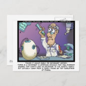 Humpty Geneology Funny Gifts T-Shirts & Sammlerstü Postkarte (Vorne/Hinten)