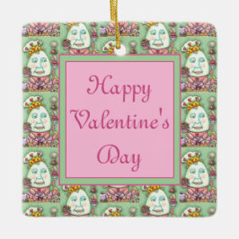 HUMPTY KING OF HEARTS AND CONFEKECTS, VALENTINE KERAMIKORNAMENT