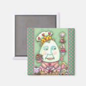 HUMPTY KING OF HEARTS AND CONFEKECTS, VALENTINE MAGNET (Vorderseite/Rückseite)