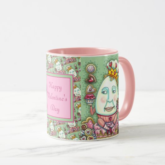 HUMPTY KING OF HEARTS AND CONFEKECTS, VALENTINE TASSE (VorderseiteRechts)
