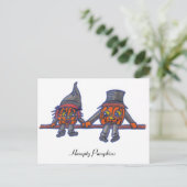 Humpty Pumpkins...Postcard Postkarte (Stehend Vorderseite)