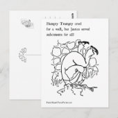 Humpty Trumpty Postkarte (Vorne/Hinten)
