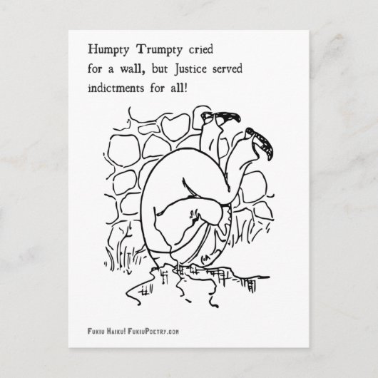 Humpty Trumpty Postkarte (Vorderseite)