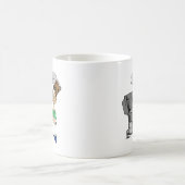 Humrous Grill Geschenke Kaffeetasse (Mittel)