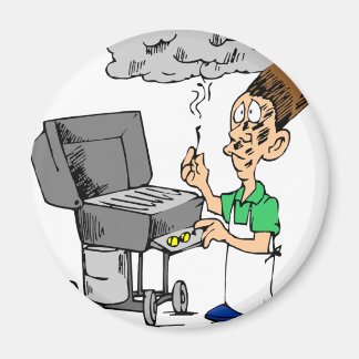 Humrous Grill Geschenke Magnet