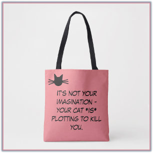 Humsive Cat MemeTote Bag Tasche