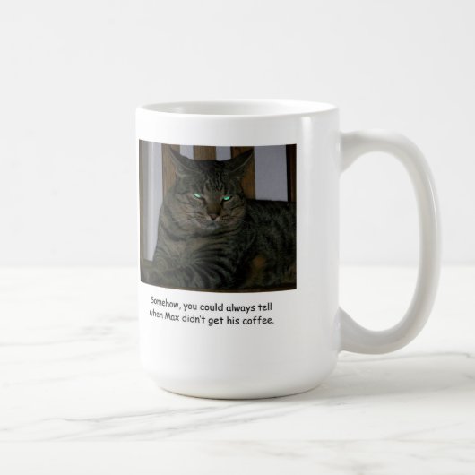 Humsive Max Die Bengalische Cat-Coffe-Tasse Kaffeetasse (Rechts)