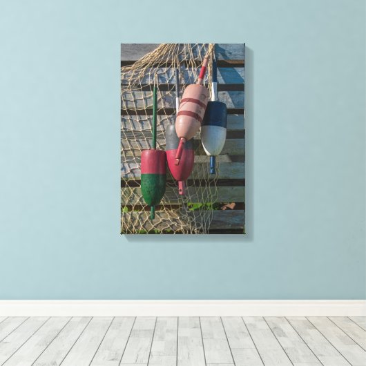 Humster Buoys Leinwanddruck (Insitu (Holzboden))