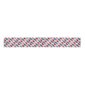 Humster Crabs Patriotic Summer Pattern Ripsband (Vorderseite)