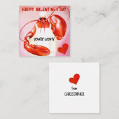 Humster Koch Cook'n Valentine Mitteilungskarte (Vorne/Hinten)