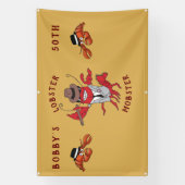 Humster Mobster 🦞 Funny Cartoon Gangster Banner (Vertikal)