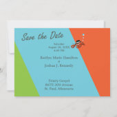 Humster Mobster Wedding Fish Theme Einladung (Rückseite)