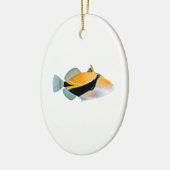 Humuhumu Fische Keramikornament (Links)
